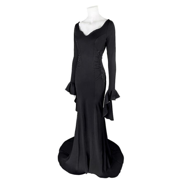 Halloween-kostyme Addams Family onsdag Cosplay-kjole Z