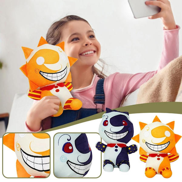 Fnaf Sundrop plysjleker dukker -1