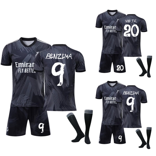 Barnfotboll Real Madrid 120-årsjubileum Y3 Joint Jersey Set V 9 22#