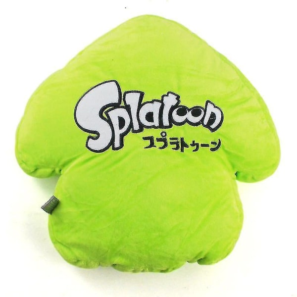 33 cm Anime Splatoon Squid Plyschleksaker Gosedjur Mjuk kudde Dockor Födelsedagspresent för barn Y Green