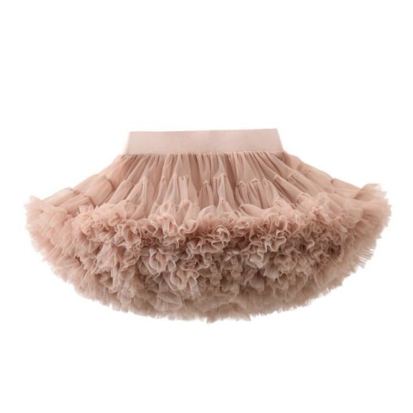 Baby Girls Tutu-hame Prinsessa Syntymäpäiväjuhlahame Z X grey brown S