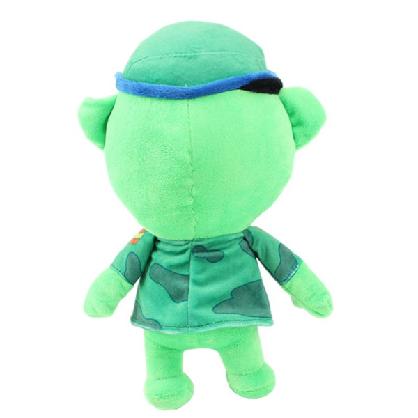 Happy Tree Friends Flippy Fliqpy Fyltedukke Anime Plysjleketøy -1 soldier