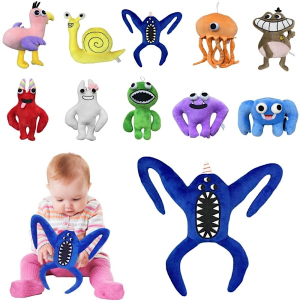 Banban puutarha pehmolelu pehmolelu pehmolelu nukke tyyny BLUE Y Blue