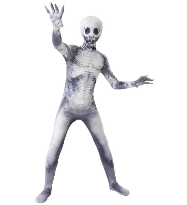 SkeletonCostume Jumpsuit Cosplay Halloween Bodysuit 180