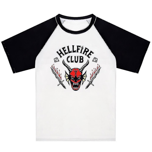 Stranger Things 4 Hellfire Club T-skjorte CNMR Style4 3XL