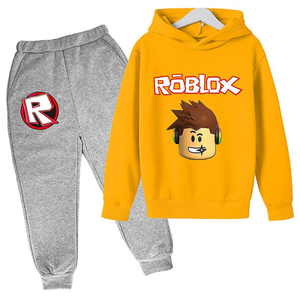 Nya casual Robloxing Pojkar Kläder Luvtröja Pojkar Tröja + Byxor Kostymer Tonåringar Barn Vårkläder Barnkläder Set N Styles CNMR 13T