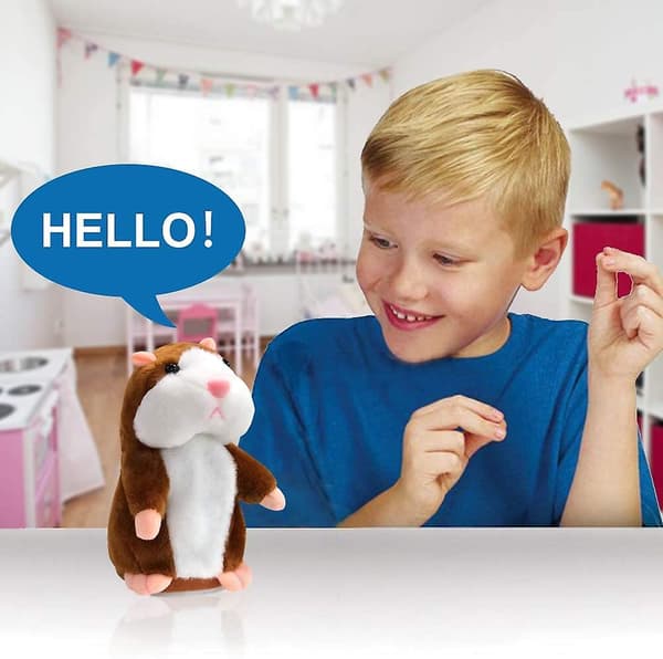 Puhuva hamsterin pehmo Z Brwon
