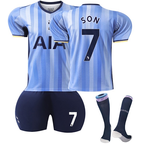 2024-2025 Tottenham Hotspur Bortelag Barn Vuxen Fotballtrøye Nr 7 SON 16