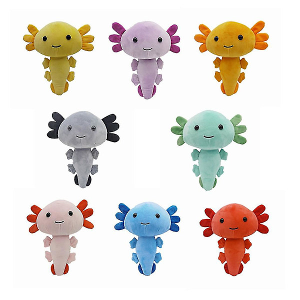 28cm Söt djurplysch Axolotl leksaksdocka fylld dekor -1