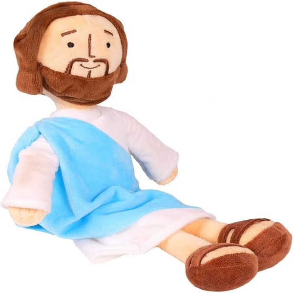 Jeesus-pehmolelu Ystäväni Jeesuksen täytetty nukke Christian Religious -1