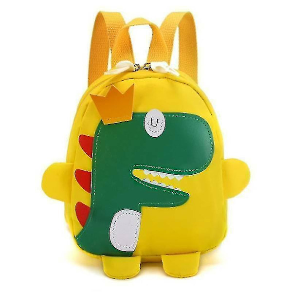 Toddler Barn Barn Pojkar Flickor Dinosaur Ryggsäck Ryggsäck Shoulder S CNMR Yellow