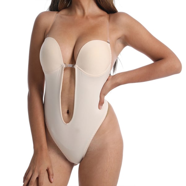 Body-rintaliivit, Deep V -rintaliivit Seksikäs body naisille - XL
