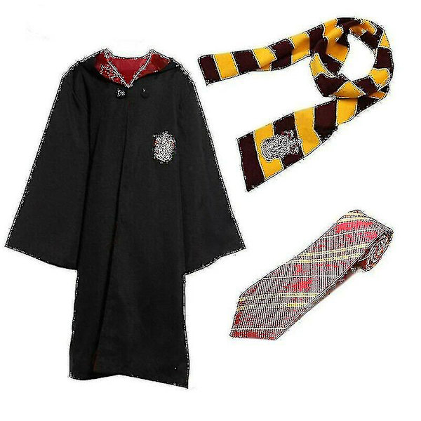Barne Harry Potter 3 stk sett Cosplay Costume_s CNMR Red XL