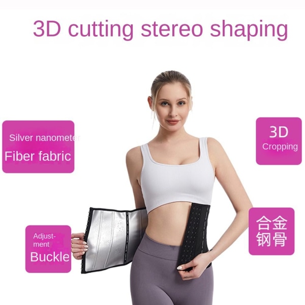 Bastu svettbälte Postpartum waist trainer Y L