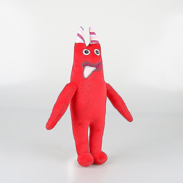 Garten Of Banban Plyschleksak Gosedjur Doll Jumbo Josh Game Fans Födelsedagspresent för barn V1 Red