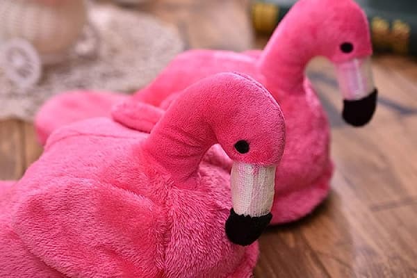 Flamingo Tossut Naisten Pehmoiset Eläintossut /