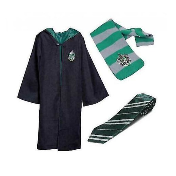Harry Potter Cosplay Kostym Unisex Robe-mantel CNMR Green L