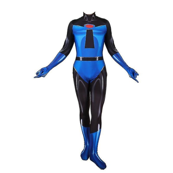 Voyd Cosplay The Incredibles 2 Cosplay aikuisille, lapsille, naisille - blue Adult L