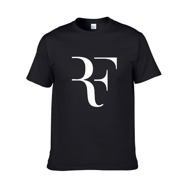 Federer Tennis kortærmet bomuld T-shirt med rund hals zy L