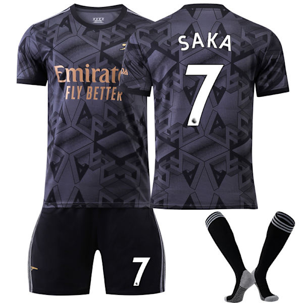 22/23 New Arsenal trøjesæt Voksen fodboldtrøje træningsdragt H SAKA 7 XL