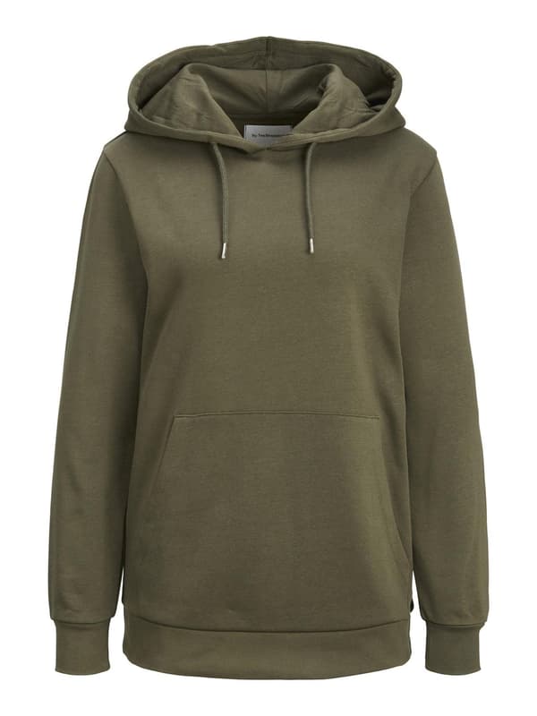 Basic Hoodie weat - Mørkegrøn H S