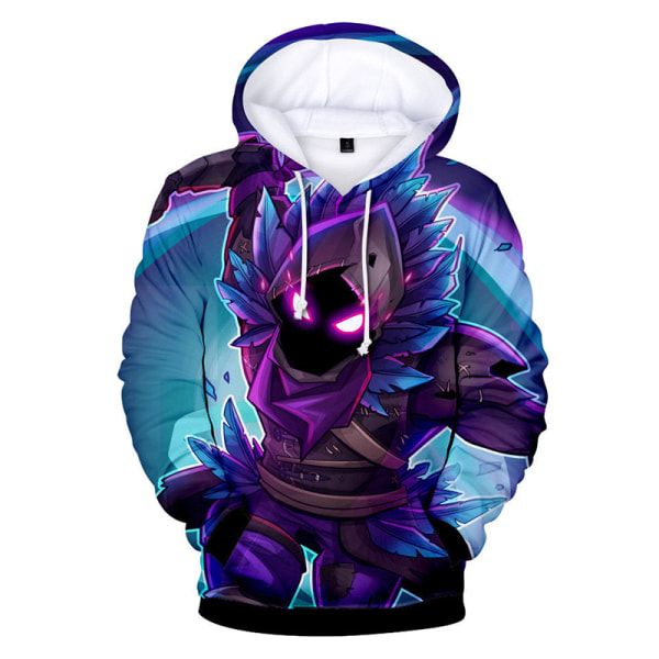 Fortnite Hoodie Youth 3D-printet Sports Hoodie Sweatshirt Z #1 L