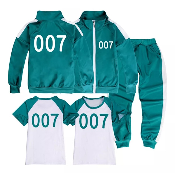 Blæksprutte Kostume til Drenge, Piger, 456, Jakke, T-shirt og Bukser Coat-T-Shirt-Pants Coat-T-Shirt-Pants 160 (12-14Y)