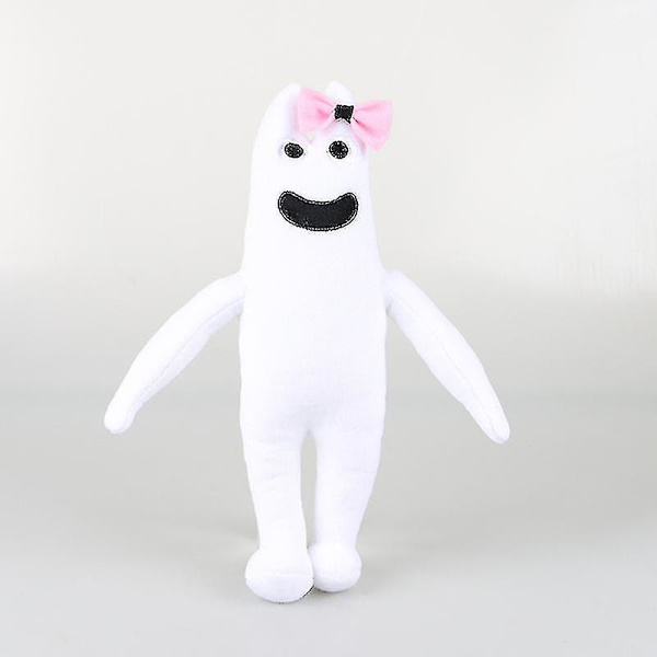 Garten Of Banban Plyschleksak Gosedjur Doll Jumbo Josh Game Fans Födelsedagspresent för barn V1 Y White