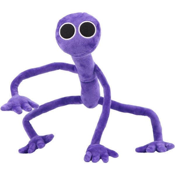 Rainbow Friends plys-legetøj tegneseriespil Fyldte dukke børn -1 Purple
