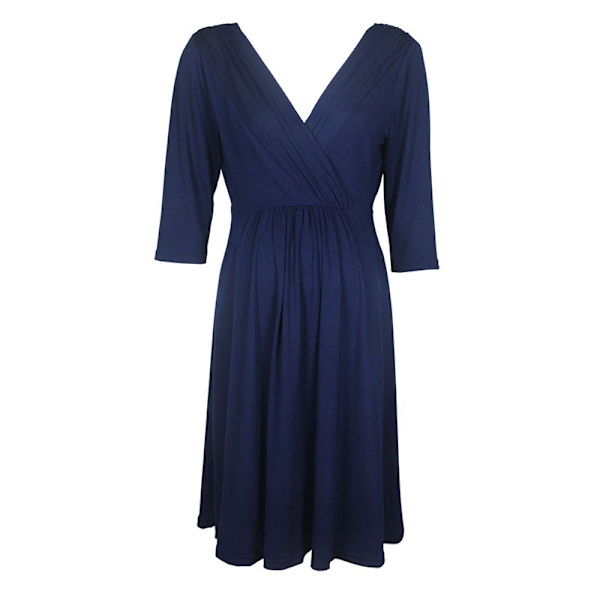 amning Amningskjoler Gravide kvinder s - navyblue M