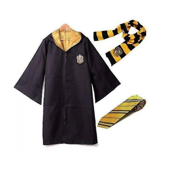 Harry Potter Cosplay-kostyme Unisex-kappekappe CNMR Yellow XL
