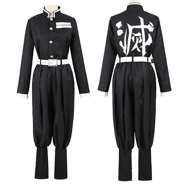 Kochou Shinobu Cosplay Demon Slayer Cosplay-asu Anime Shinobu Haori Peruukki Kimono Uniform takki H:lle