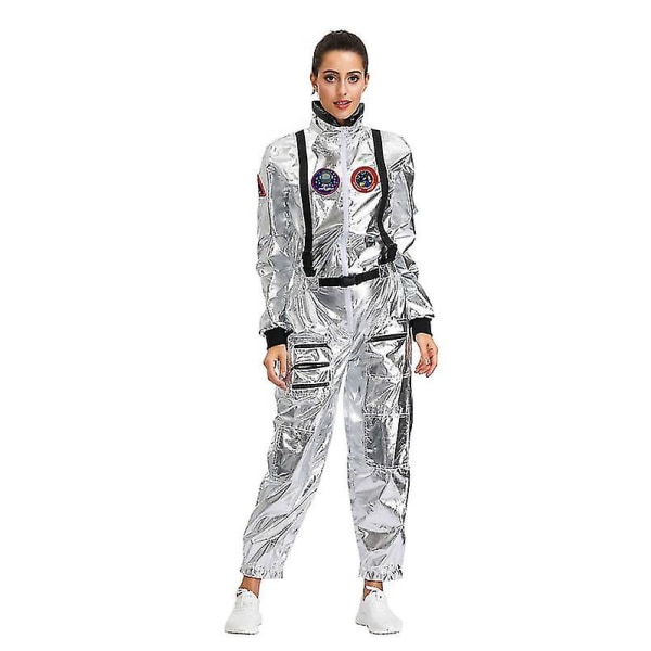 Astronaut Kostym RymddrÃ¤kt Romper Halloween Carnival Cosplay zy