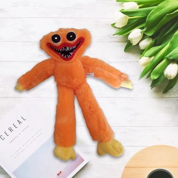 Poppy Playtime Doll, pehmeä pehmo lapsille, 40 cm / grey