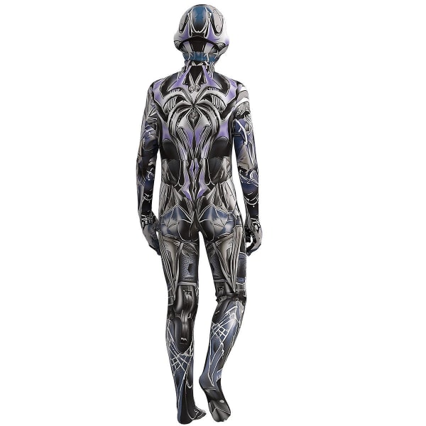 Venom Suit Cosplay Kostym Party Jumpsuit Monterade Barnkläder 180cm
