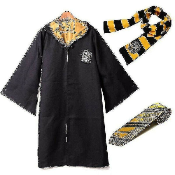 Børn Harry Potter 3 stk og Cosplay Costume_s V Yellow S