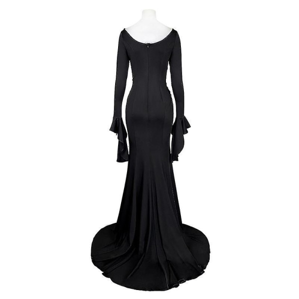 Halloween-kostyme Addams Family onsdag Cosplay-kjole Z