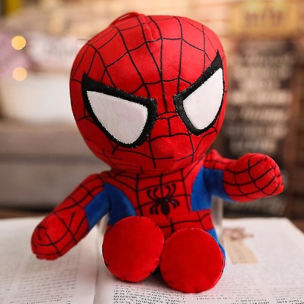 28 cm Marvel Avengers plyschleksak Batman stoppade dockor -1 Spider Man