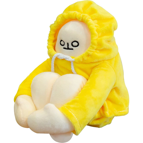 Huppari Pariskunta Banan Man Figuuri Pehmolelu poseeraa Funny Banan Z