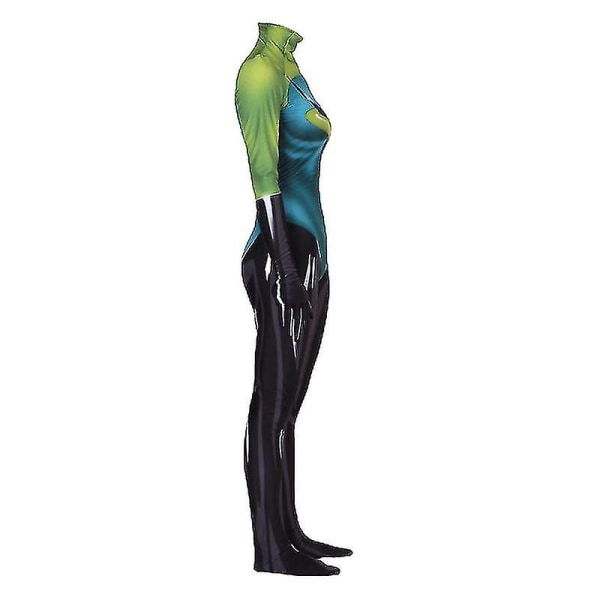 Voyd Cosplay The Incredibles 2 Cosplay For Voksne Børn Kvinder - green Adult M