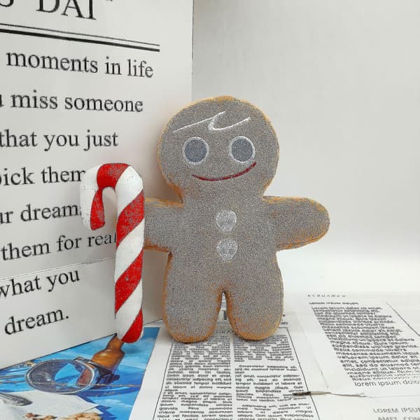 Gingerbread Man Plyslegetøj Juledukker Dekorative Sofadukker V1