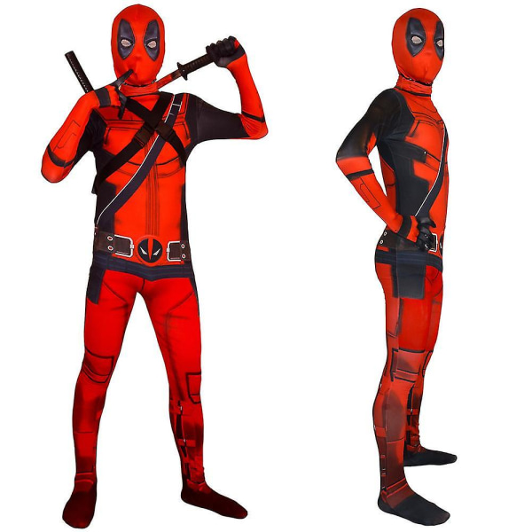 Deadpool Superhelt Halloween Party Cosplay Costume zy 160*170cm