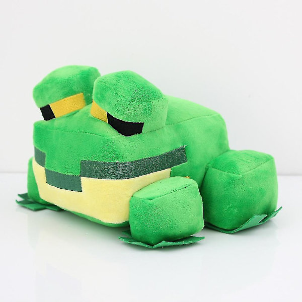 Minecraft Live plysjlekespill Frosk utstoppet dukke for barn Gave CNMR Green