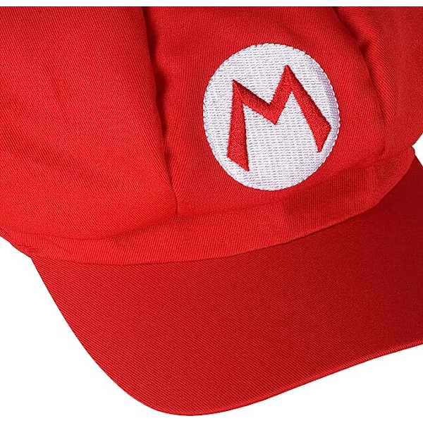 2 Super Mario -hatun setti - Mario ja Luigi Caps Red and Gre -