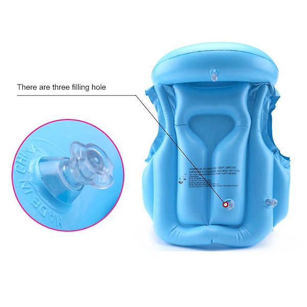 Kaesichildren Kids Float Oppblåsbar Svømmeredningsvest Water Safety Redningsvest CNMR Orange M