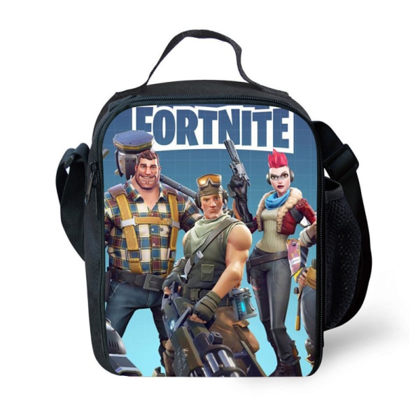 Fortnite Lunchväska Kids Fortress Night Printed Kid Skolväska - B05