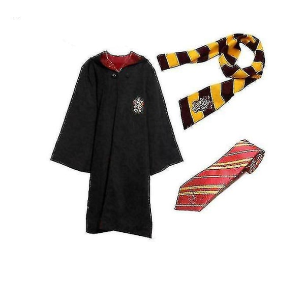 Harry Potter Kostym Unisex Kids Robe Cloak-1 A X.v5 Red 155-163cm