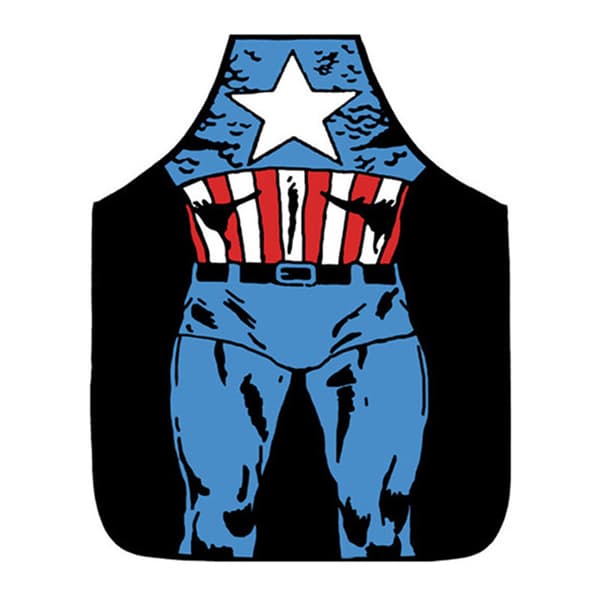 Marvel Superhero Restaurant BBQ Kök Matlagning Bakning Cosplay zy Captain America