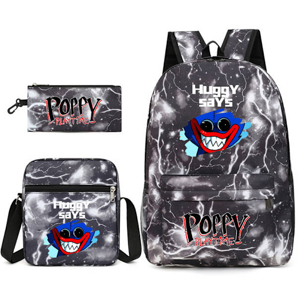 Poppy Play Time High School Reppu Black Lei Electric F3 -1 Three piece set