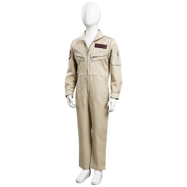 Nye børn Ghostbusters Cosplay kostume Jumpsuit Outfits Halloween Carnival Suit - XL